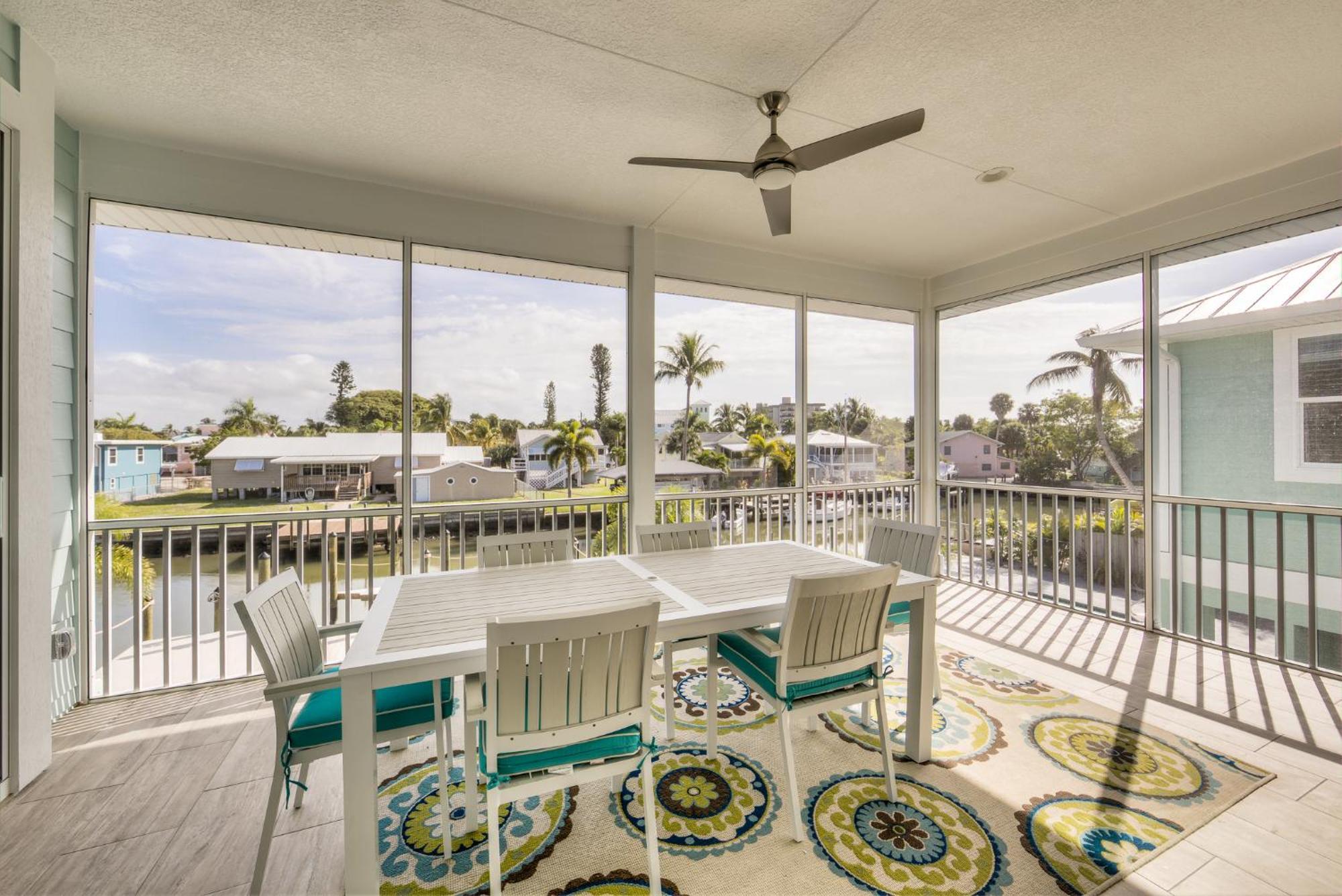 Waterfront - Nestled On The Bay, Heated Pool And Spa - Tidewater - Roelens Villa Fort Myers Beach Exterior foto