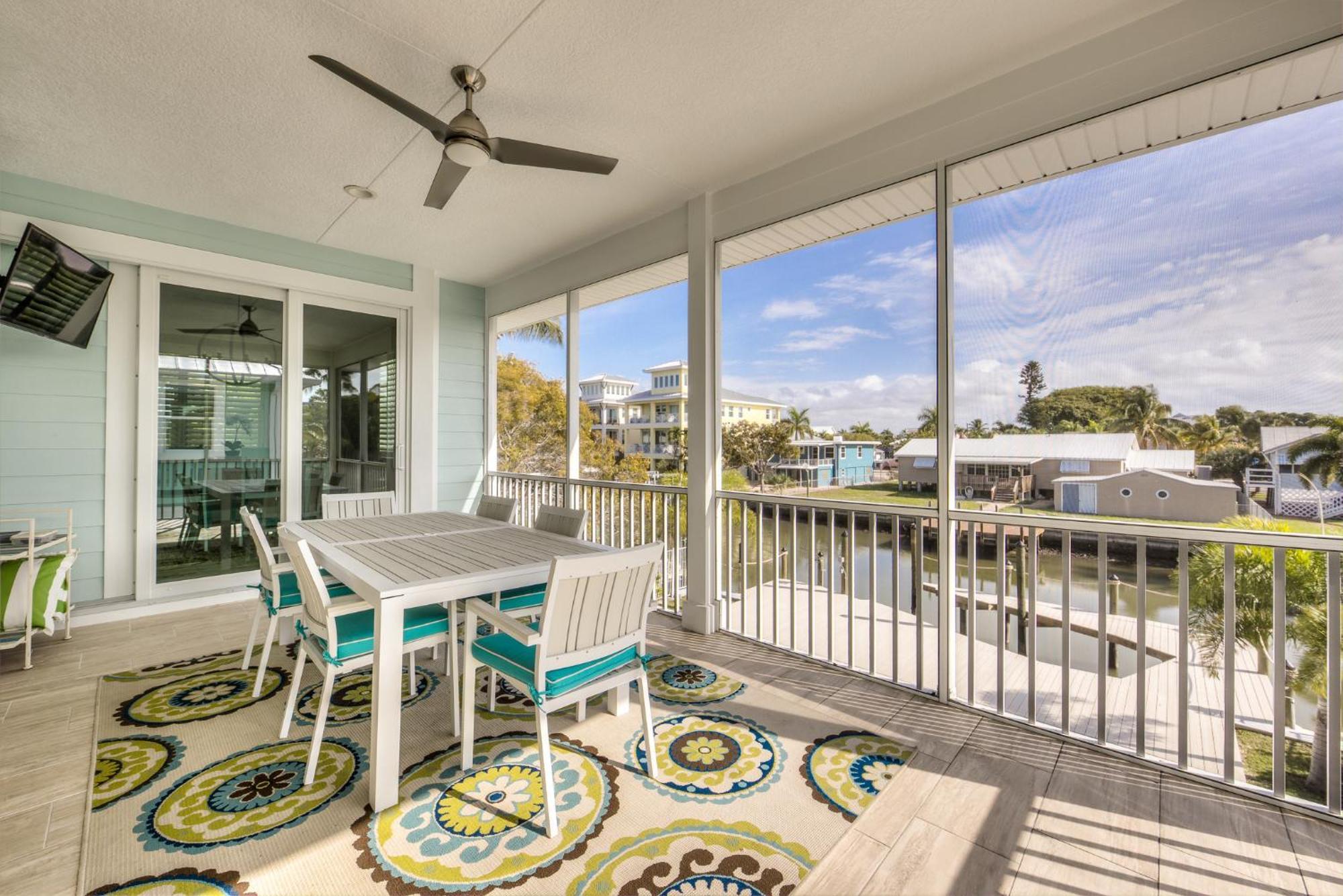 Waterfront - Nestled On The Bay, Heated Pool And Spa - Tidewater - Roelens Villa Fort Myers Beach Exterior foto