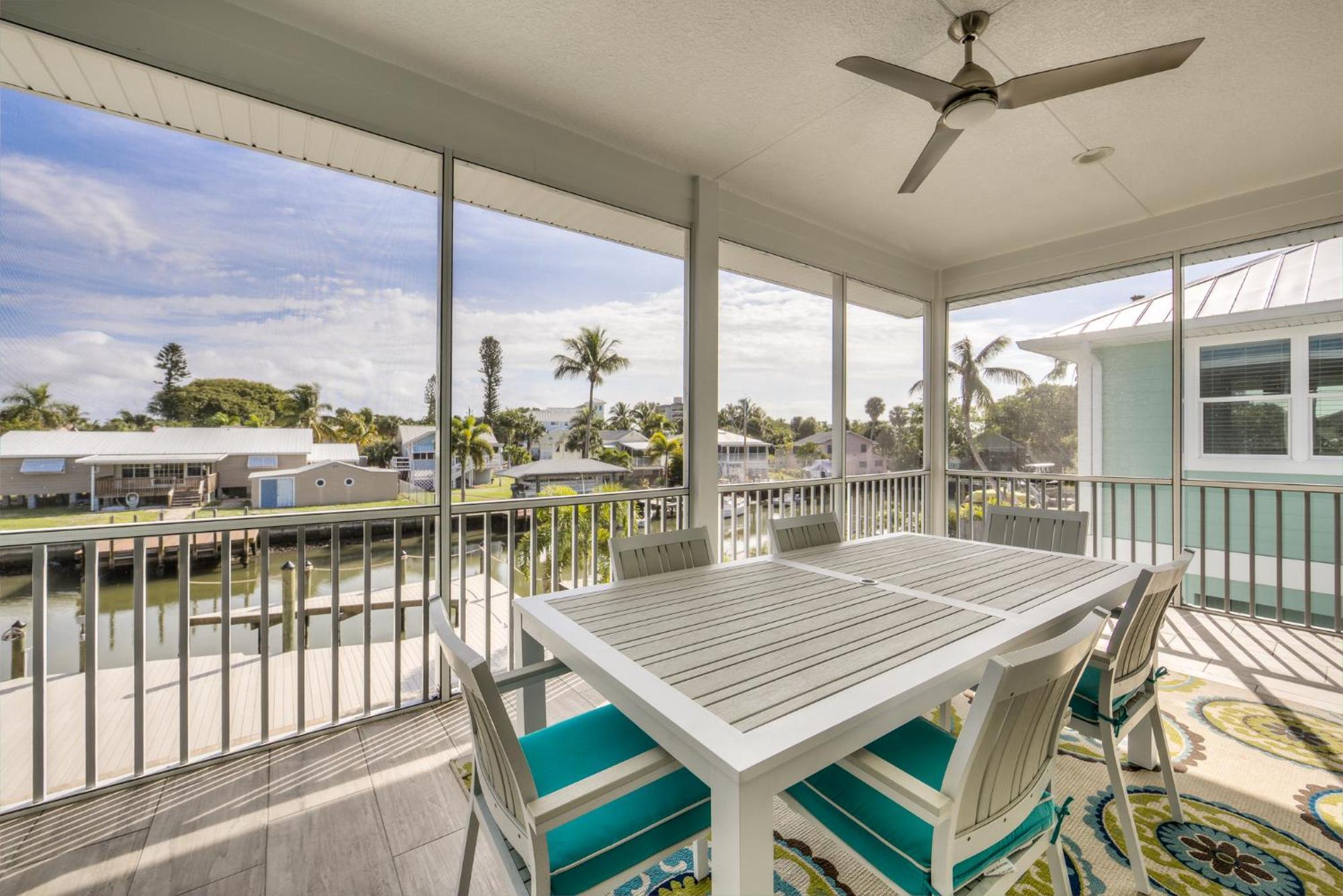 Waterfront - Nestled On The Bay, Heated Pool And Spa - Tidewater - Roelens Villa Fort Myers Beach Exterior foto