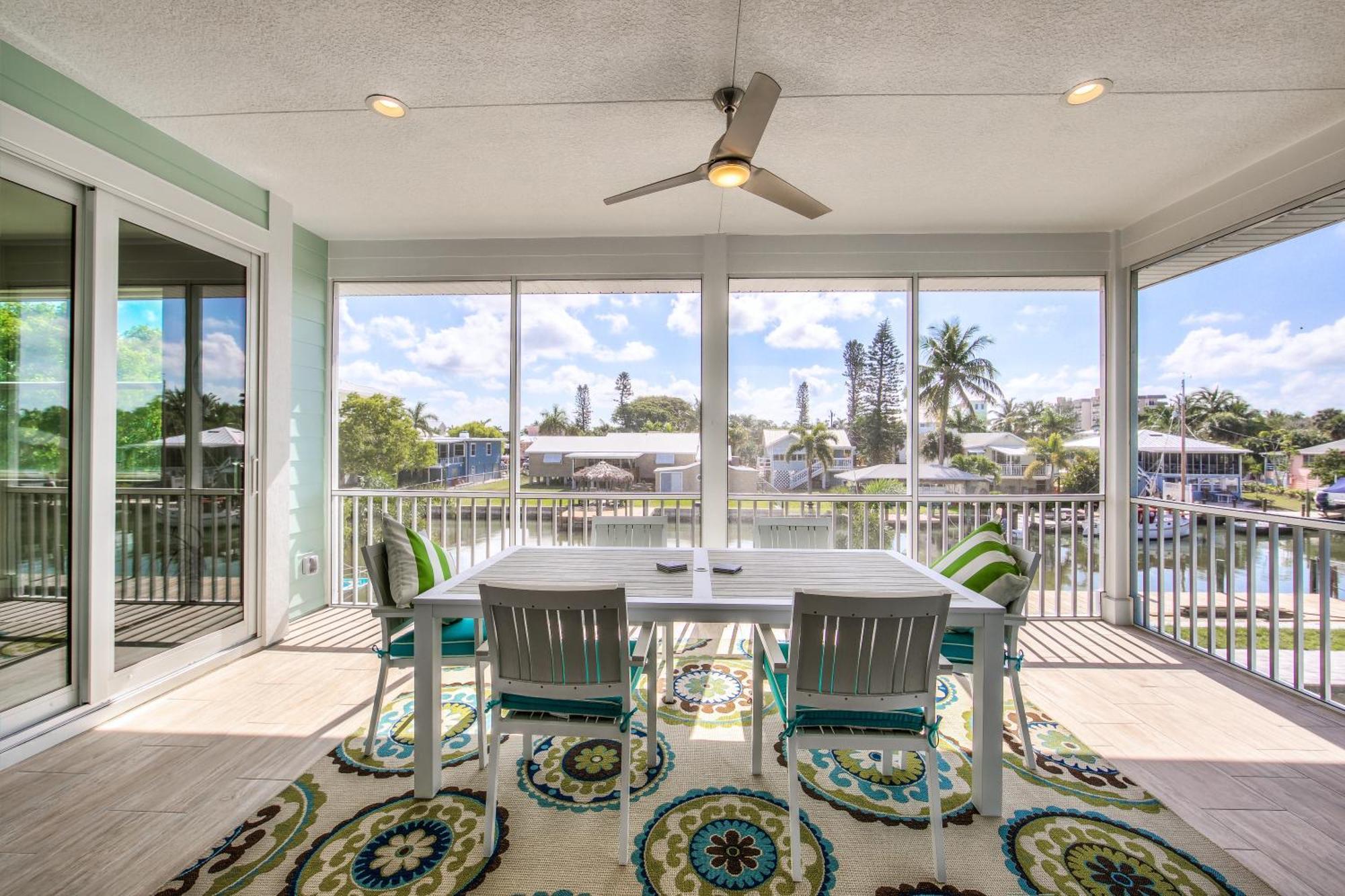 Waterfront - Nestled On The Bay, Heated Pool And Spa - Tidewater - Roelens Villa Fort Myers Beach Exterior foto